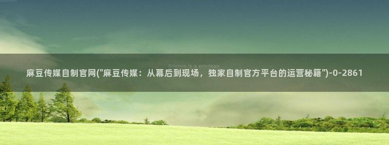 麻豆完整版完整版：麻豆传媒自制官网(\